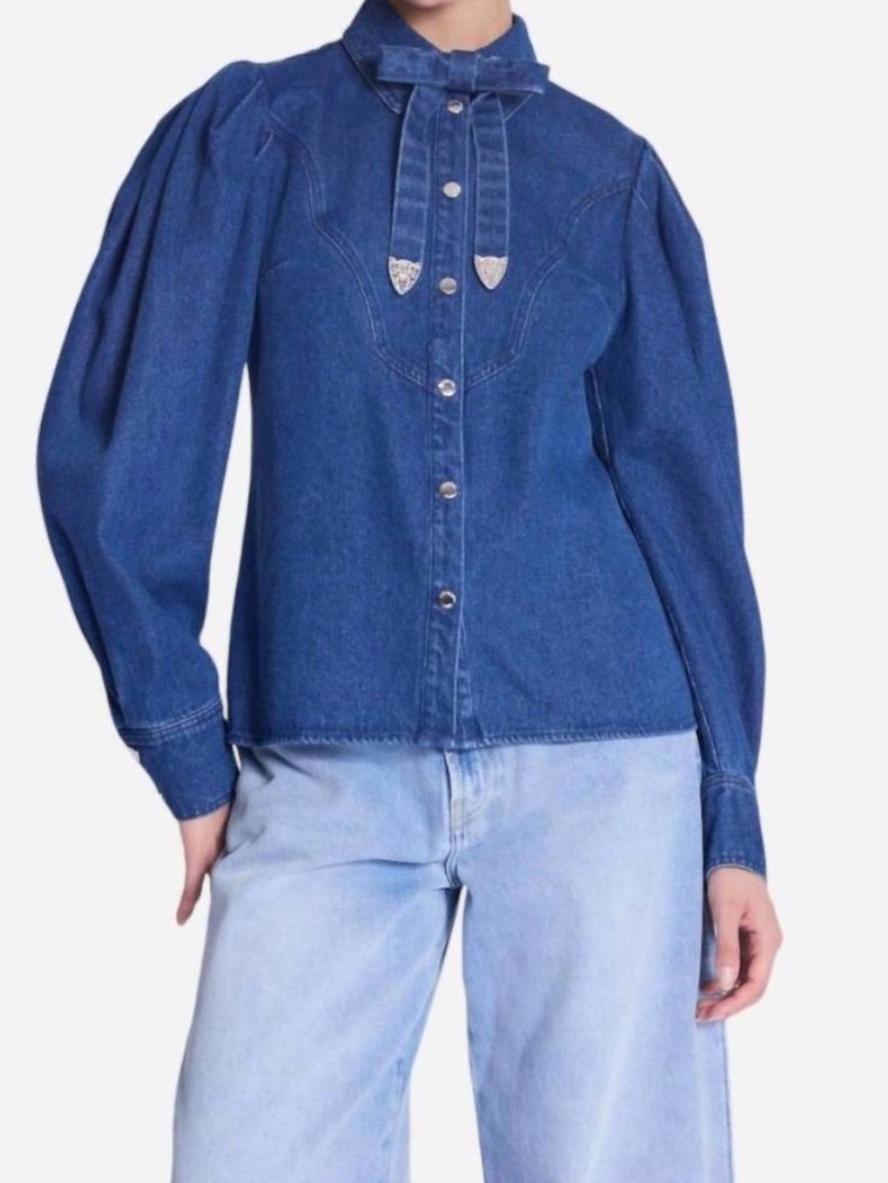 NWOT BERENICE Clint Eastwood Denim Shirt